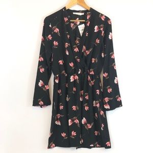 Long sleeve flower dress